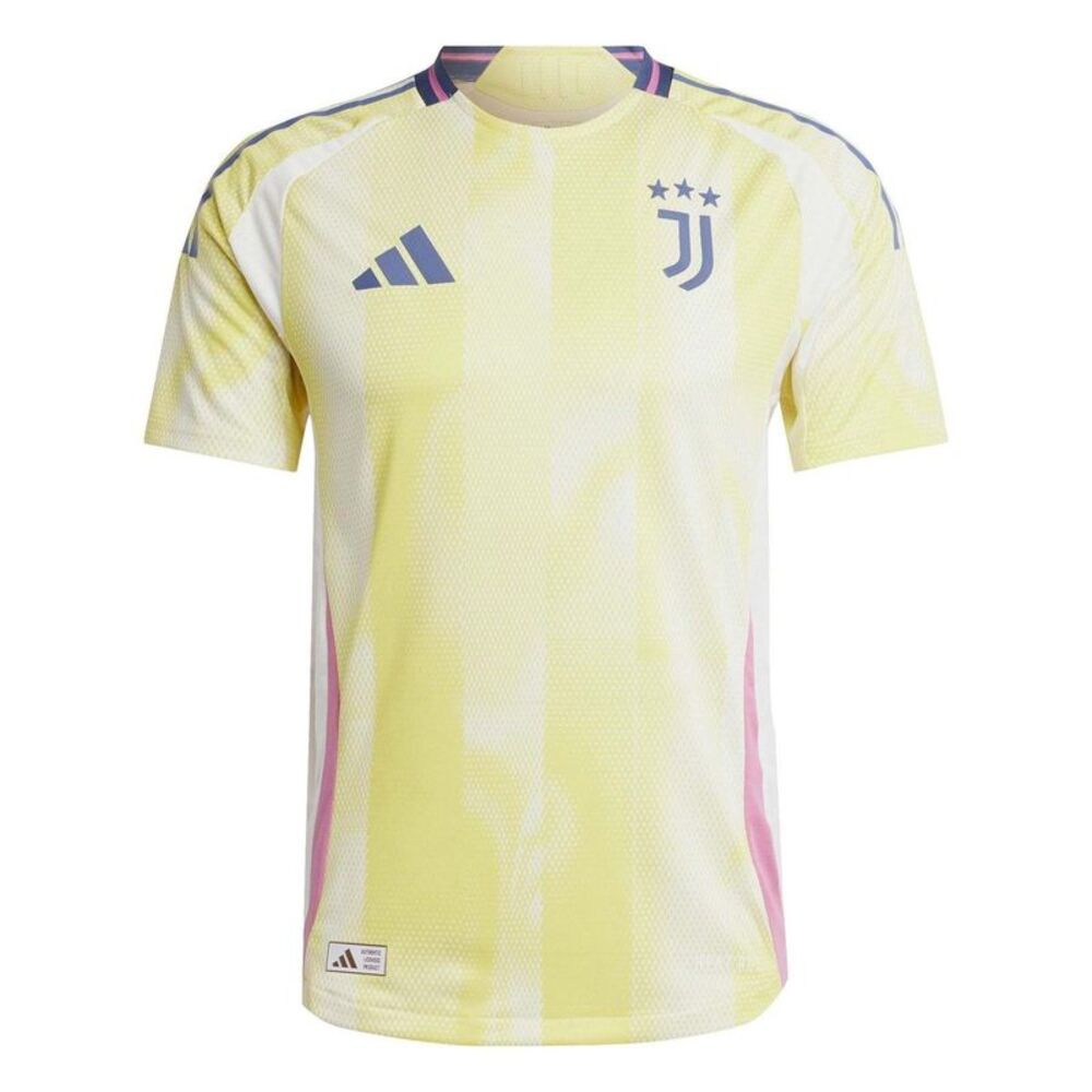 Juventus FC Mens 24/25 Adidas Away Jersey / Yellow Sulphur